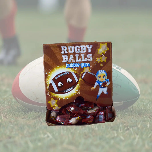 Chewing-gum "Balle de Rugby" (l'unité) - Yum Yum Snacks